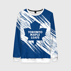 Свитшот женский Toronto Maple Leafs,, цвет: 3D-белый