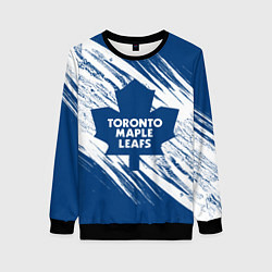 Свитшот женский Toronto Maple Leafs,, цвет: 3D-черный