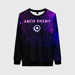 Женский свитшот Arch Enemy Neon logo