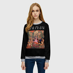Свитшот женский BRING ME THE HORIZON, цвет: 3D-меланж — фото 2