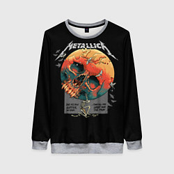 Свитшот женский Metallica, цвет: 3D-меланж