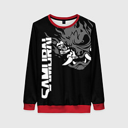 Свитшот женский SAMURAI 2077, цвет: 3D-красный