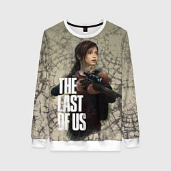 Свитшот женский The Last of us, цвет: 3D-белый