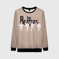 Свитшот женский The Beatles, цвет: 3D-черный