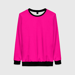 Свитшот женский РОЗОВАЯ МАСКА, цвет: 3D-черный