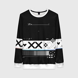 Женский свитшот Desert Eagle: Printstream Black