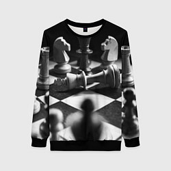 Женский свитшот Шахматы