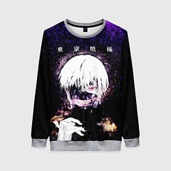 Свитшот женский Kaneki Ken Tokyo Ghoul, цвет: 3D-меланж
