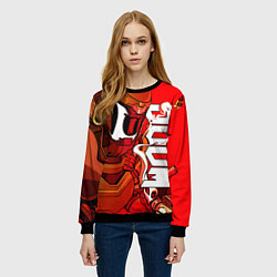 Свитшот женский DOOM Eternal, цвет: 3D-черный — фото 2