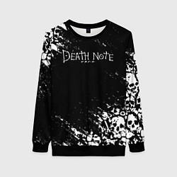 Свитшот женский DEATH NOTE ТЕТРАДЬ СМЕРТИ, цвет: 3D-черный