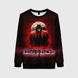 Свитшот женский HELLSING $$$, цвет: 3D-черный