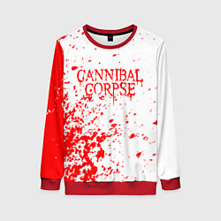 Женский свитшот Cannibal corpse