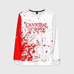 Женский свитшот Cannibal corpse