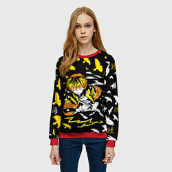 Свитшот женский ЗЕНИЦУ АГАЦУМА, цвет: 3D-красный — фото 2