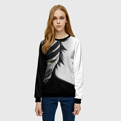 Свитшот женский ИЧИГО ПУСТОЙ BLEACH, цвет: 3D-черный — фото 2