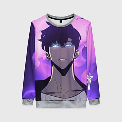 Женский свитшот Поднятие уровня в одиночку