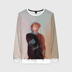 Свитшот женский SODA LUV, цвет: 3D-белый