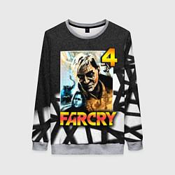 Свитшот женский FARCRY 4 Пэйган Мин, цвет: 3D-меланж