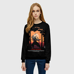 Свитшот женский Иноске Хашибира Kimetsu no Yaiba, цвет: 3D-черный — фото 2