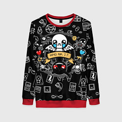 Свитшот женский THE BINDING OF ISAAC ЖЕРТВА, цвет: 3D-красный