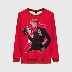 Свитшот женский Miyuki Kaguya Love, цвет: 3D-красный