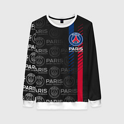 Свитшот женский ФК ПСЖ PARIS SAINT GERMAIN, цвет: 3D-белый