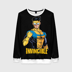 Свитшот женский Mark Grayson Invincible, цвет: 3D-белый