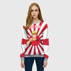 Свитшот женский Крутой учитель Онидзука, цвет: 3D-меланж — фото 2