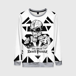 Свитшот женский Five Finger Death Punch, цвет: 3D-меланж