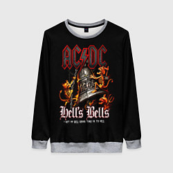 Женский свитшот ACDC Hells Bells