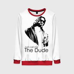 Женский свитшот Just call me the Dude