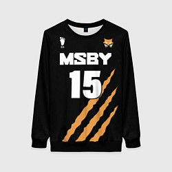 Женский свитшот 15 MSBY BLACK JACKALS