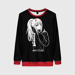 Женский свитшот Зеро Ту показывает палец