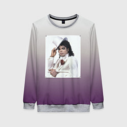 Свитшот женский Майкл Джексон навсегда, цвет: 3D-меланж