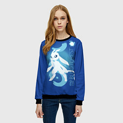 Свитшот женский Ori and the Will of the Wisps, цвет: 3D-черный — фото 2