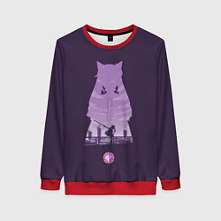 Свитшот женский КЭ ЦИН KEQING, цвет: 3D-красный