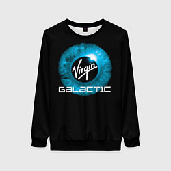Свитшот женский Virgin Galactic Вирджин Галактик, цвет: 3D-черный