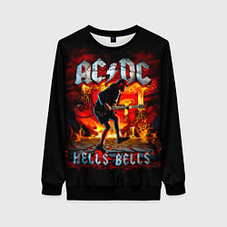 Женский свитшот ACDC HELLS BELLS