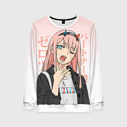 Женский свитшот Zero Two Darling in the Franxx