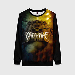 Женский свитшот Scream Aim Fire - Bullet For My Valentine