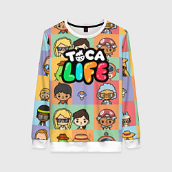 Женский свитшот Toca Life: Faces