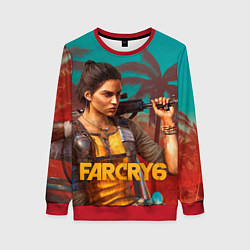 Свитшот женский Far Cry Dani Rojas, цвет: 3D-красный