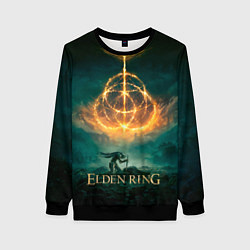 Свитшот женский Elden Ring Game Art, цвет: 3D-черный