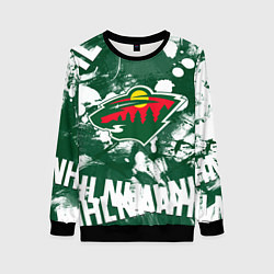 Женский свитшот Minnesota Wild, Миннесота Уайлд