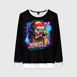 Женский свитшот Predator in the jungle