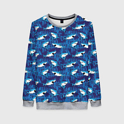 Женский свитшот Акулы SURF