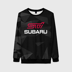 Женский свитшот SUBARU STI, СУБАРУ