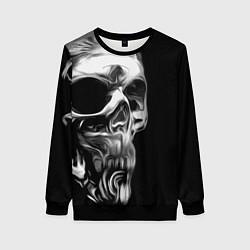 Свитшот женский Vanguard skull 2022, цвет: 3D-черный