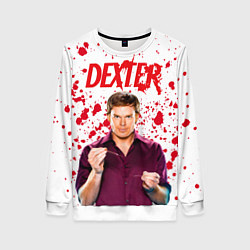Свитшот женский Декстер Dexter, цвет: 3D-белый
