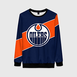 Женский свитшот Эдмонтон Ойлерз Edmonton Oilers NHL